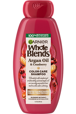 Front view of Color Care Shampoo with Argan Oil and Cranberry Extracts